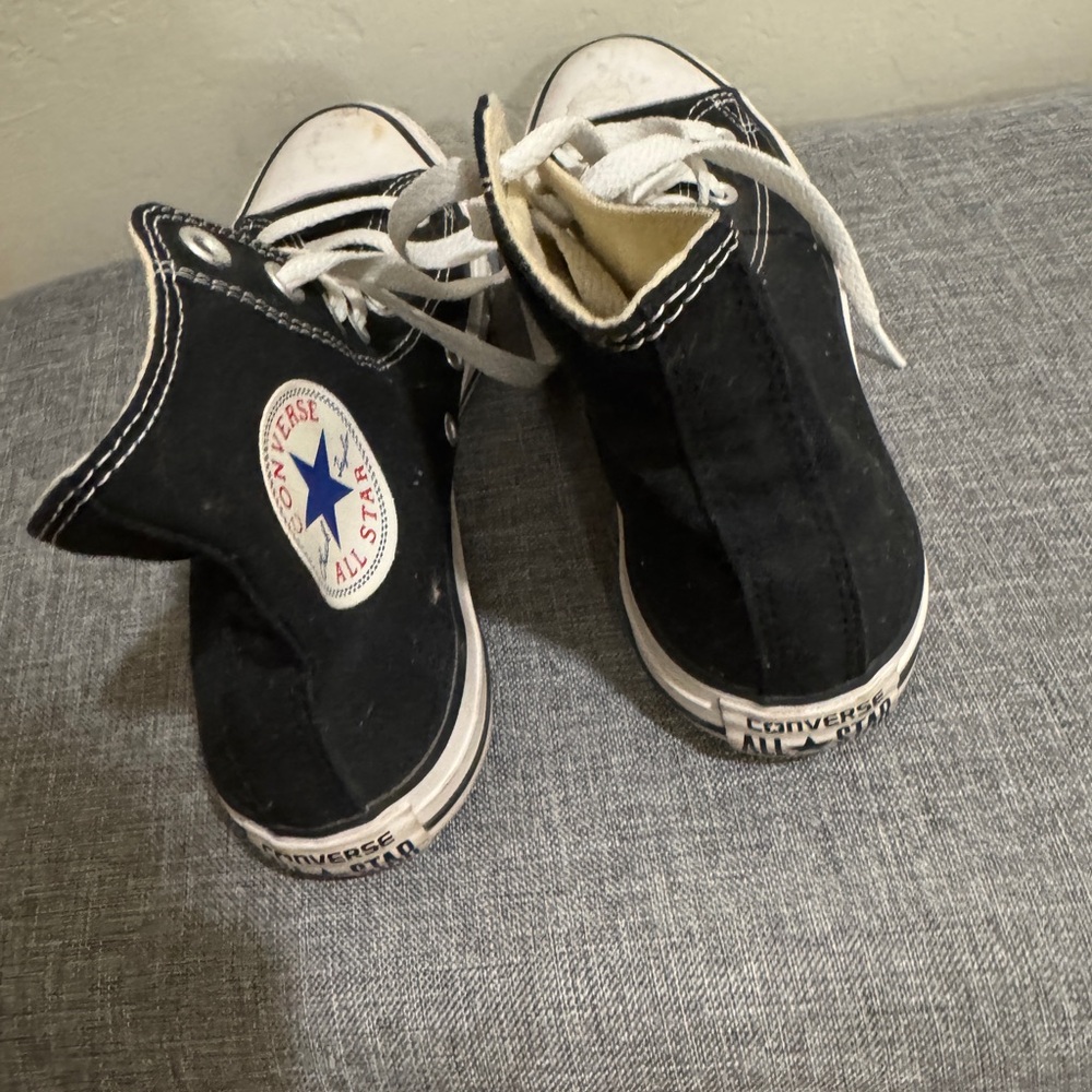 Converse Black High-Top Sneakers